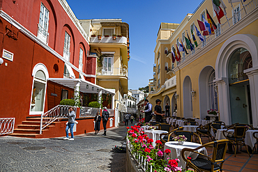 Town of Capri, Island of Capri, Gulf of Naples, Campania, Italy, Europe