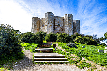 Castel del Monte, UNESCO World Heritage Site, Apulia, Italy, Europe