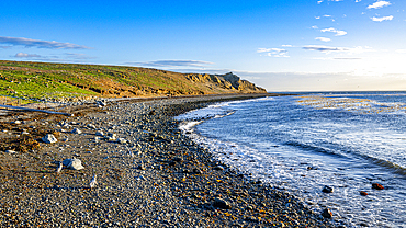 Sunrise on Magdalena Island, Magallanes Region, Punta Arenas, Chile, South America