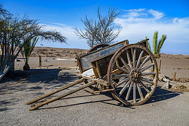 Santa Laura Salpeter mine, UNESCO World Heritage Site, Atacama desert, Chile, South America