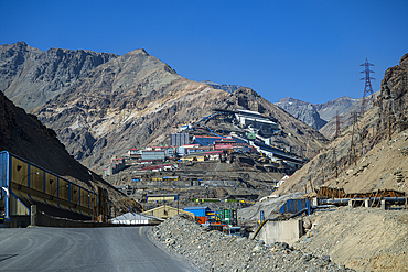 Sewell Mining Town, UNESCO World Heritage Site, Chile, South America