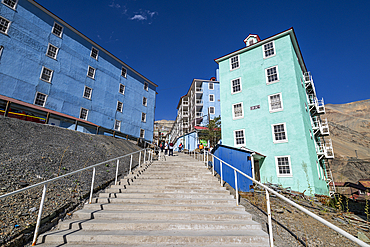 Sewell Mining Town, UNESCO World Heritage Site, Chile, South America