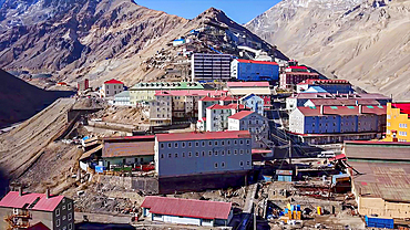 Sewell Mining Town, UNESCO World Heritage Site, Chile, South America