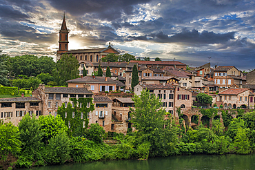 Episcopal city, around the Cathedral Sainte-Cecile, UNESCO World Heritage Site, Albi, Midi-Pyrenees, France, Europe