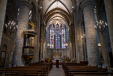 Cite de Carcassonne citadel, UNESCO World Heritage Site, Carcassonne, Aude, Occitania, France, Europe