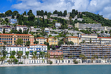 Seaside town of Menton, Alpes Maritimes, Provence-Alpes-Cote d'Azur, French Riviera, France, Europe