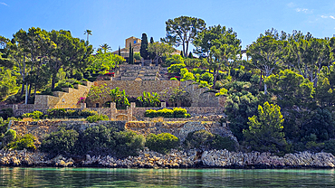 Old Fort, now a luxury hotel, Mallorca, Balearic islands, Spain, Mediterranean, Europe