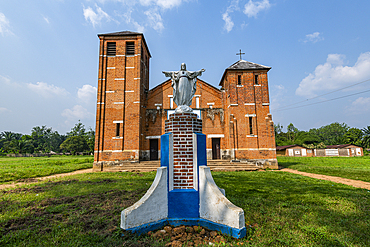 Church of Bamanya, Mbandaka, Equateur province, Democratic Republic of Congo, Africa