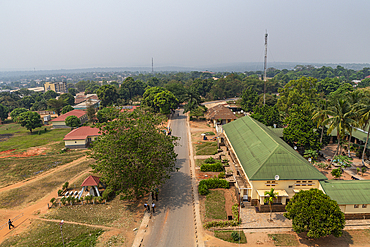 View from the Cathedral of Mbuji Mayi, Eastern Kasai, Democratic Republic of Congo, Africa