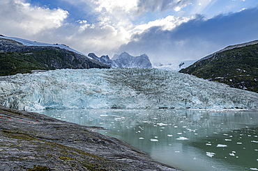 Pia glacier, Tierra del Fuego, Chile, South America