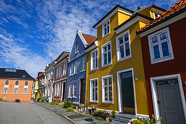 Historic houses in Bergen, Vestland, Norway, Scandinavia, Europe