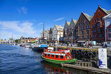 Historic Hanseatic quarter, UNESCO World Heritage Site, Bergen, Vestland, Norway, Scandinavia, Europe