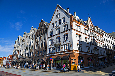 Historic Hanse quarter, Unesco world heritage site Bergen, Norway