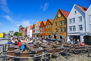 Historic Hanseatic quarter, UNESCO World Heritage Site, Bergen, Vestland, Norway, Scandinavia, Europe