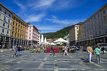 Historic Hanseatic quarter, UNESCO World Heritage Site, Bergen, Vestland, Norway, Scandinavia, Europe