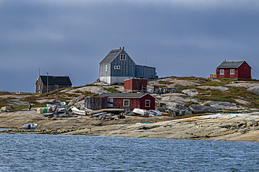 Little village of Oqaatsut, Western Greenland