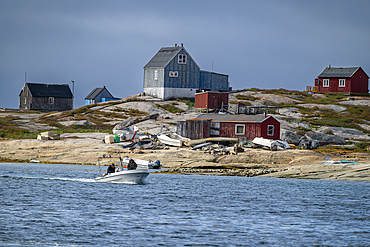 Little village of Oqaatsut, Western Greenland