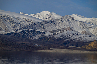 Mountainous landscape, Axel Heiberg island, Nunavut, Canadian Arctic, Canada, North America