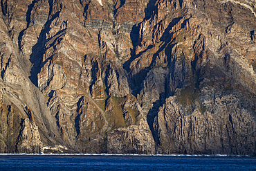 Sunrise over Coburg island, Nunavut, Canadian Arctic, Canada, North America