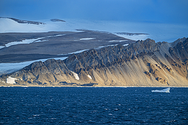 Sunrise over Coburg island, Nunavut, Canadian Arctic, Canada, North America