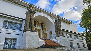 Unesco world heritage site, Matthildenhoehe, Darmstadt, Germany