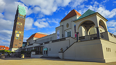 Unesco world heritage site, Matthildenhoehe, Darmstadt, Germany