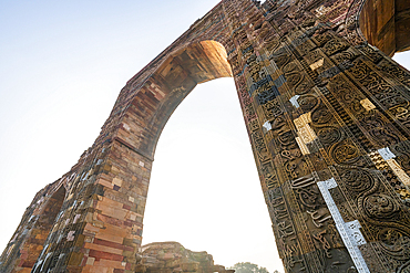 Unesco Qutb Minar complex, Delhi, India