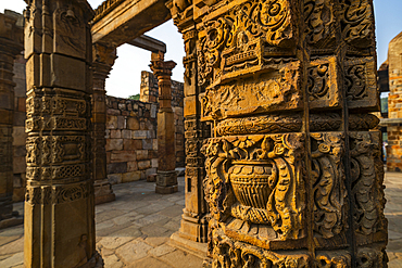 Unesco Qutb Minar complex, Delhi, India