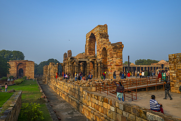 Unesco Qutb Minar complex, Delhi, India