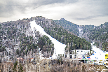 Bobrovyy Log ski resort, Krasnoyarsk, Siberia, Russia
