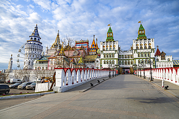 Souvenir and handicraft Izmaylovo Market, Moscow, Russia