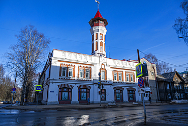 Old fire station, Syktyvkar, Komi Republic, Russia