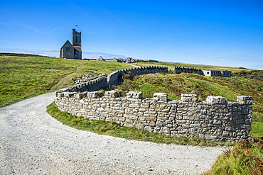 St. Helena's Church, Island of Lundy, Bristol Channel, Devon, England, United Kingdom, Europe