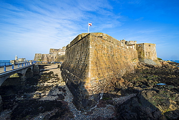 Cornet Castle, Saint Peter Port, Guernsey, Channel Islands, United Kingdom, Europe 