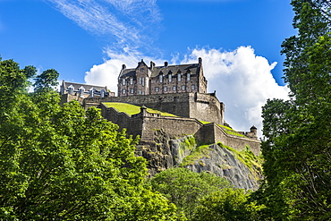 Edinburgh Castle, UNESCO World Heritage Site, Edinburgh, Scotland, United Kingdom, Europe