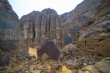 Beautiful rock formations near the Sahary Al-Ula Resort, Al Ula, Saudi Arabia, Middle East