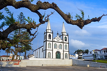 Church of Santa Maria, Island of Pico, Azores, Portugal, Atlantic, Europe