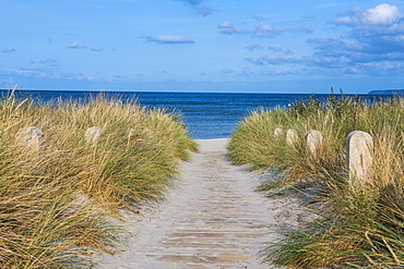 Breege beach, Rugen, Mecklenburg-Vorpommern, Germany, Europe