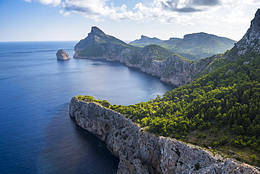 View over Cap Formentor, Mallorca, Balearic Islands, Spain, Mediterranean, Europe