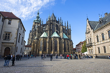 Prague castle, UNESCO World Heritage Site, Prague, Czech Republic, Europe