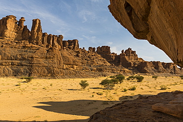 Beautiful rock formations, Ennedi Plateau, UNESCO World Heritage Site, Ennedi region, Chad, Africa