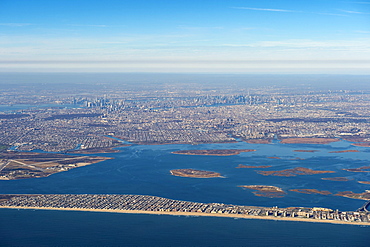 Aerial of New York, United States of America, North America