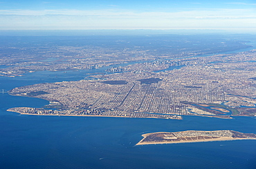 Aerial of New York, United States of America, North America