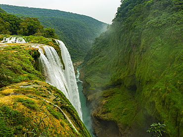 Tamul waterfalls, Huasteca Potosi, San Luis Potosi, Mexico, North America