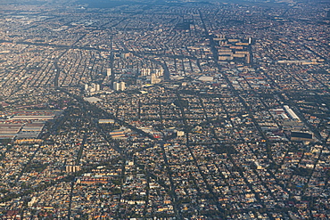 Aerial of Mexico City, Mexico, North America