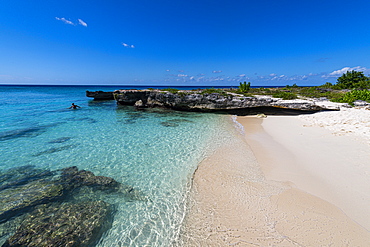 Smith's Barcadere sandy cove, Grand Cayman, Cayman Islands, Caribbean, Central America