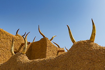 Traditional house, UNESCO World Heritage Site, Agadez, Niger, West Africa, Africa