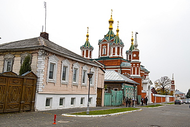 Church of St. Nicholas in Posada, Kolomna, Moscow Oblast, Russia, Eurasia