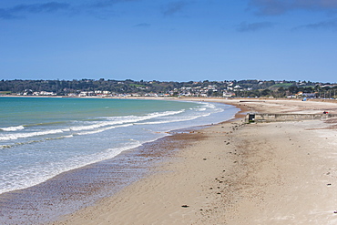 The bay of St. Aubin, Jersey, Channel Islands, United Kingdom, Europe 