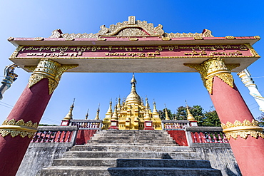 Aung Zay Yan Aung Pagoda, Myitkyina, Kachin state, Myanmar (Burma), Asia